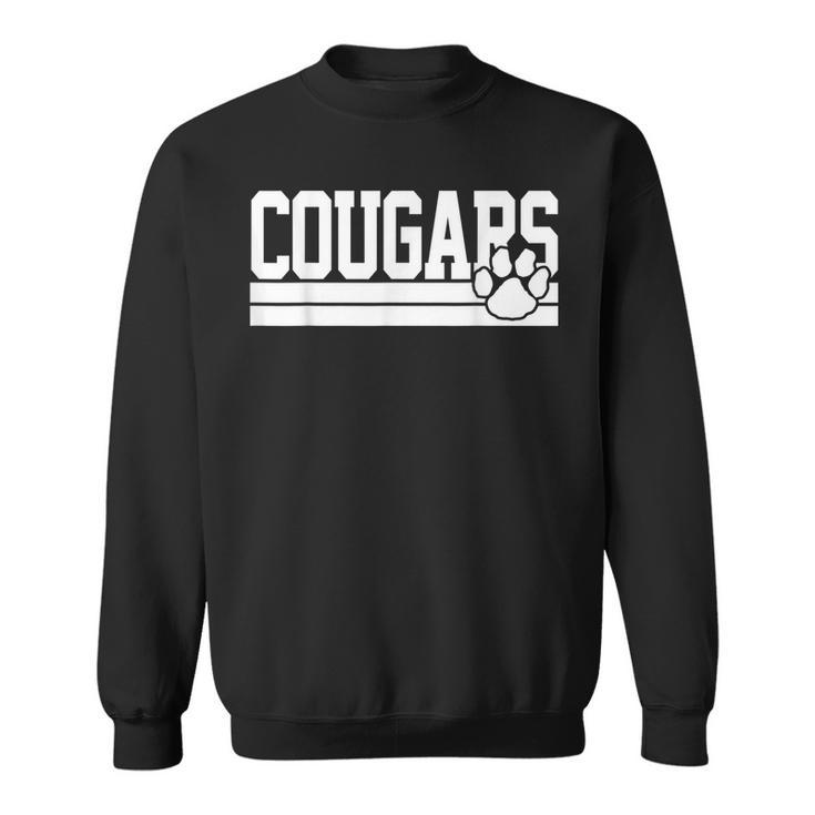 Cougars School Spirit  Sweatshirt