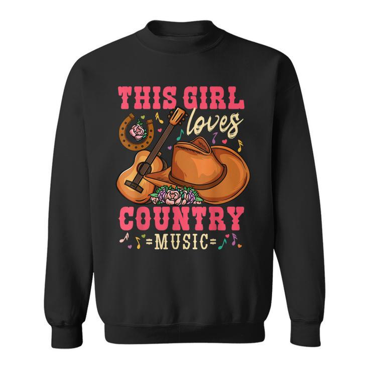 Country Music Western Cowgirl Squaredance Linedance Sweatshirt