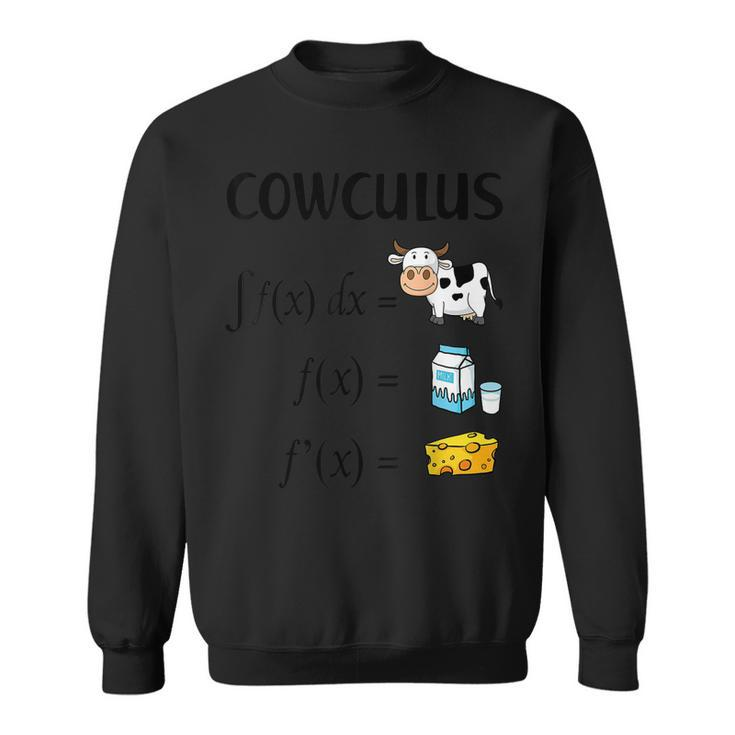 Cowculus Cow Milk Cheese Calculus Math Lovers  Sweatshirt