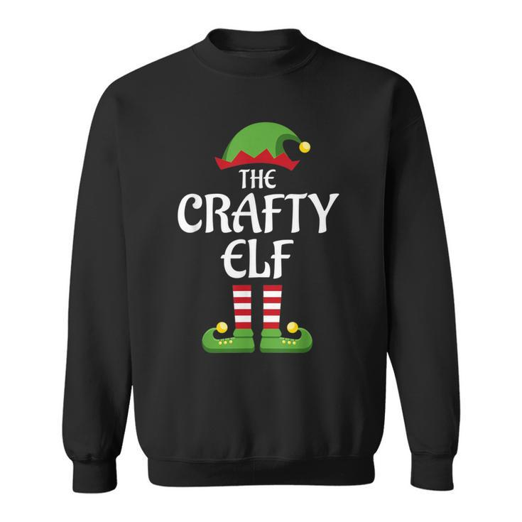Crafty Elf Family Matching Group Christmas Sweatshirt