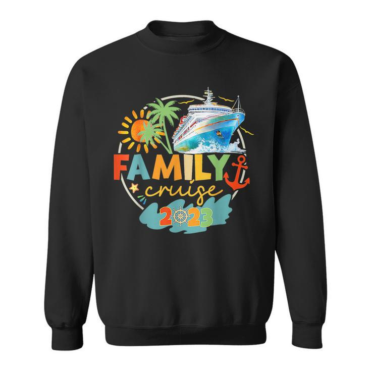 Cruise Squad 2023 Family Matching Vacation Group Trip Party Cruise Funny Gifts Sweatshirt