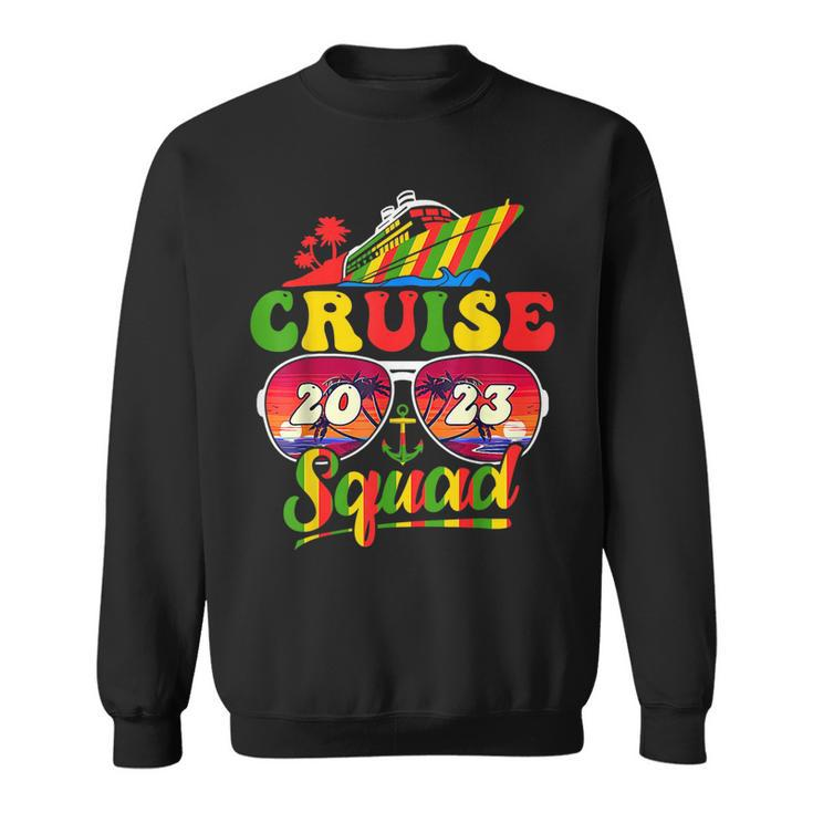 Cruise Squad 2023 Family Vacation Matching Family Junenth  Sweatshirt