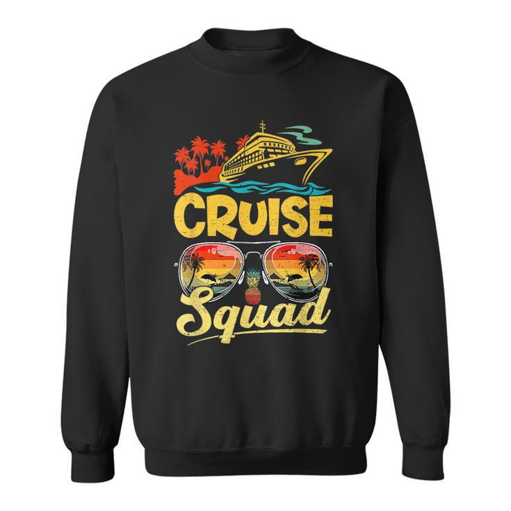 Cruise Squad 2023 Vacation Matching Family Group Squad Gifts  Sweatshirt