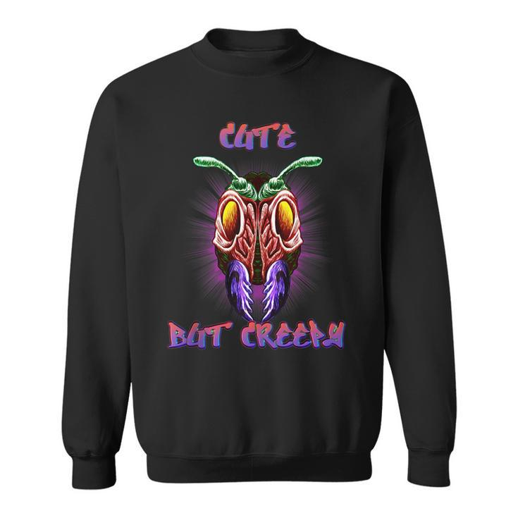 Cute But Creepy Pastel Insect Bug Scary  Sweatshirt