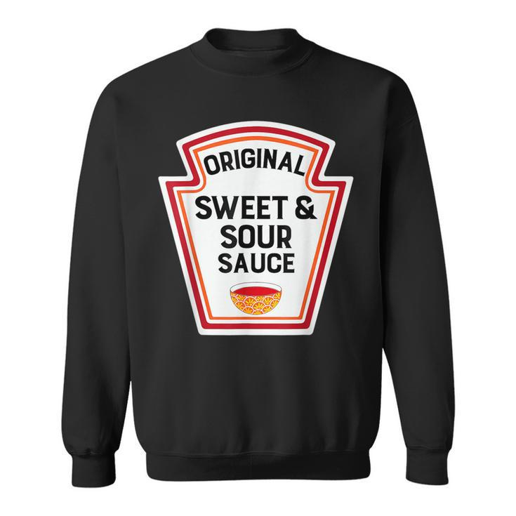 Cute Group Condiments Costume Sweet And Sour Sauce Sweatshirt