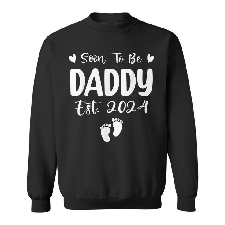 Dad Est 2024 Soon To Be Daddy Pregnancy Announcement Sweatshirt