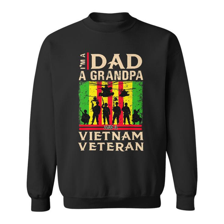 Dad Grandpa Vietnam Veteran Shirts Veteran Fathers Day 230 Sweatshirt