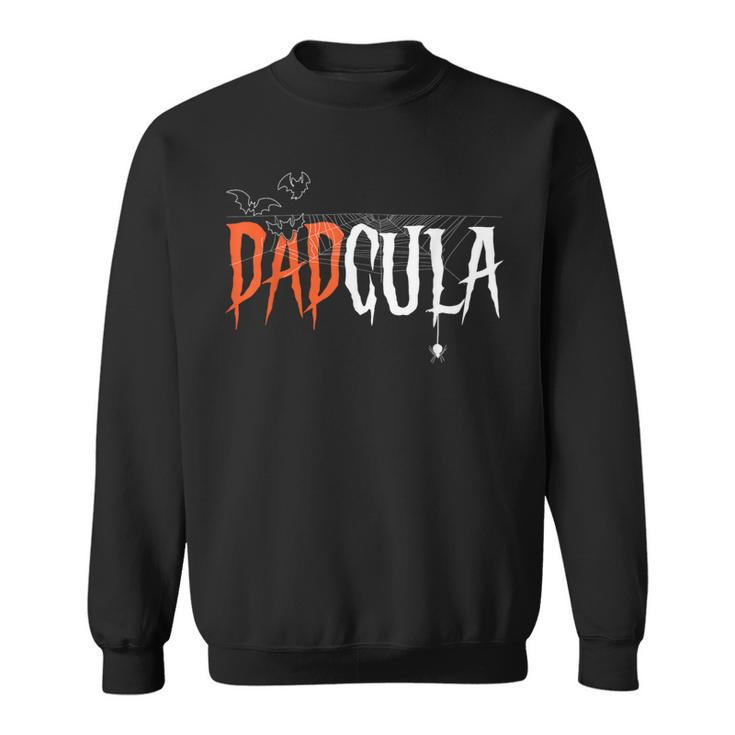 Dadcula Halloween Daddy Father Dracula Sweatshirt