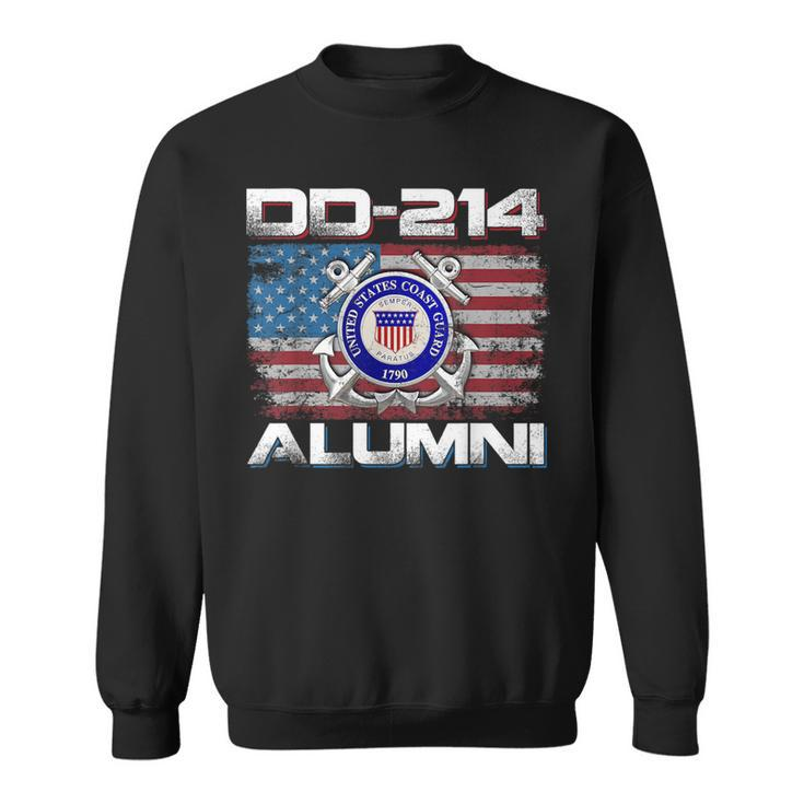 Dd214 Us Coast Guard Uscg Alumni Veteran Retirement Gift Retirement Funny Gifts Sweatshirt