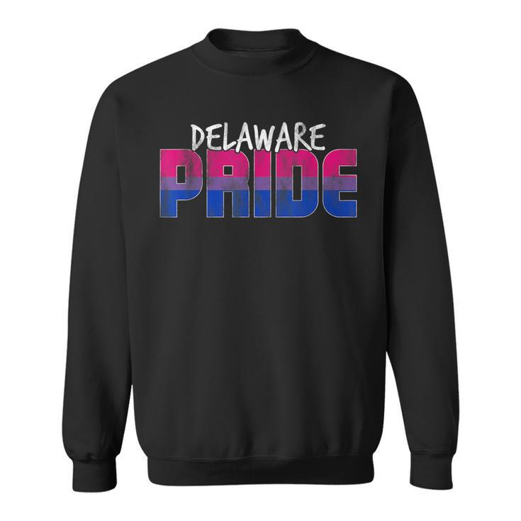Delaware Pride Bisexual Flag  Sweatshirt