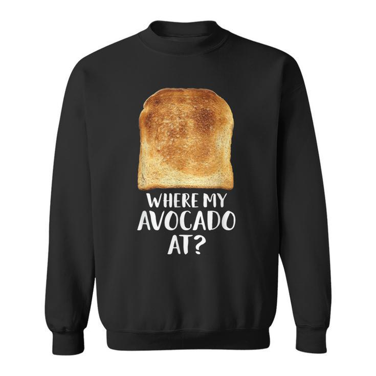 Delicious Toast Bread Vegetarian Costume Christmas Gag Sweatshirt
