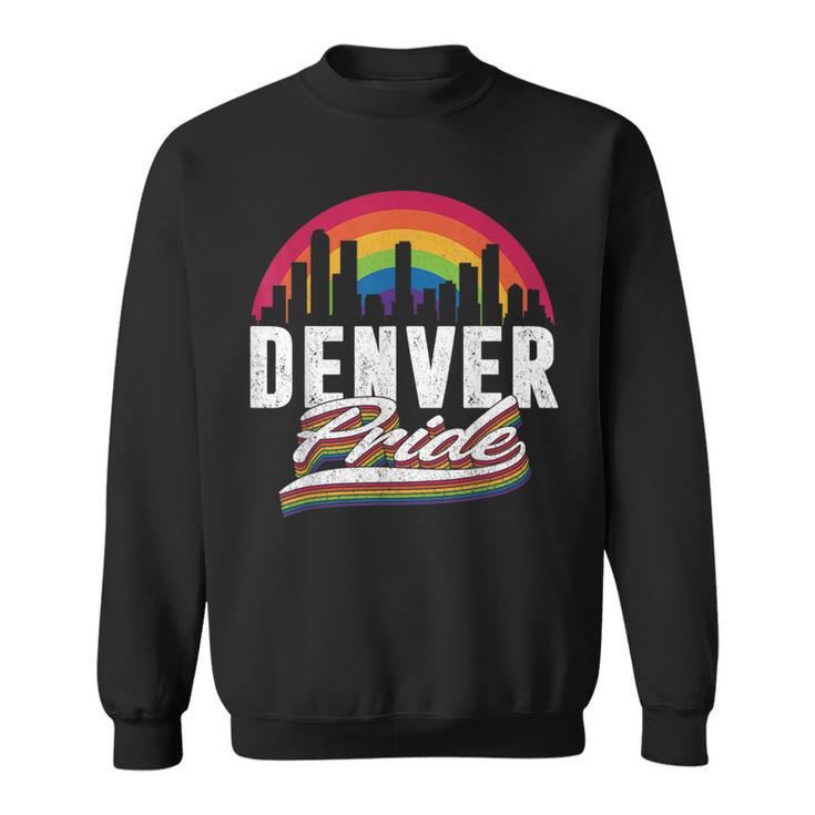 Denver Colorado Lgbt Lesbian Gay Bisexual Lgbtq Pride  Sweatshirt