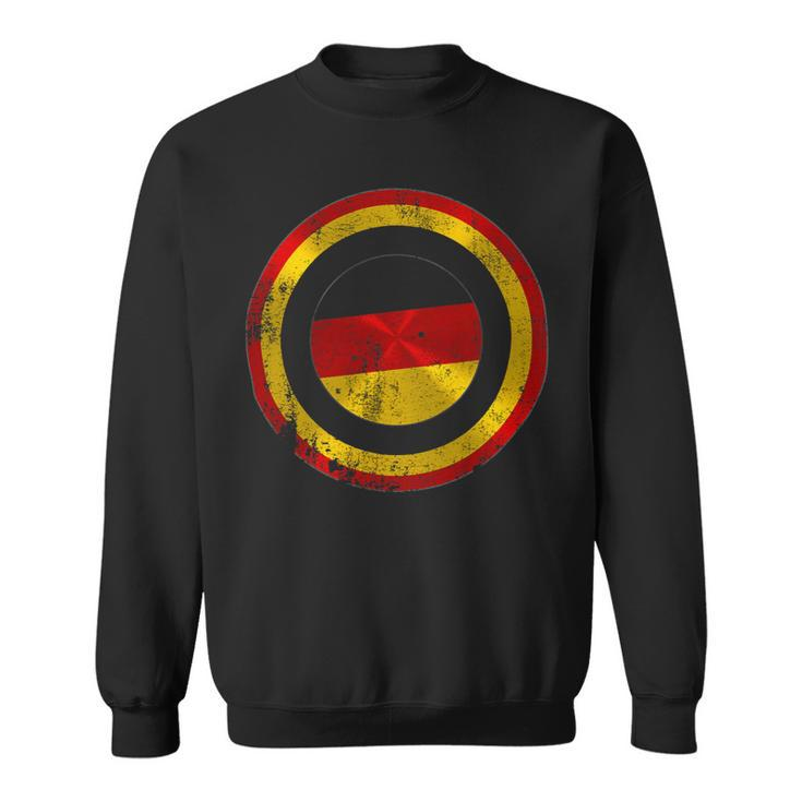 Deutschland Germany Flag Shield Sweatshirt