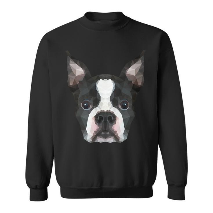 Dog Boston Terrier Art Sweatshirt