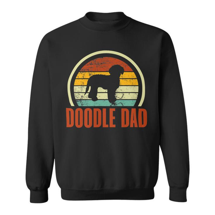 Doodle Dad Dog Dad Goldendoodle Labradoodle Retro Sweatshirt