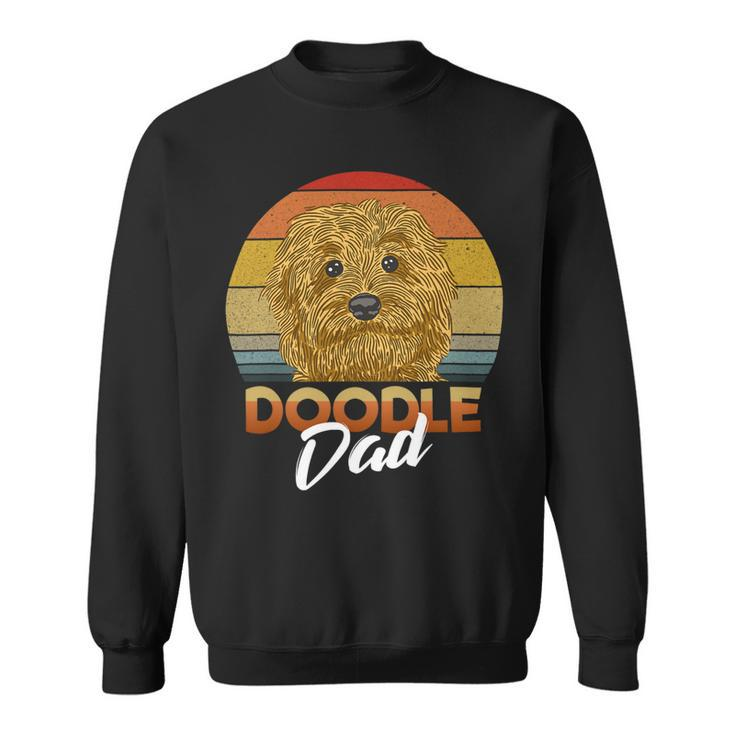 Doodle Dad Pet Golden Doodle Dog Mens Goldendoodle Sweatshirt