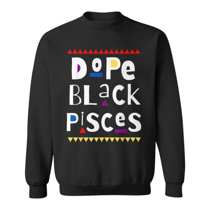 Dope Black Pisces Sweatshirt