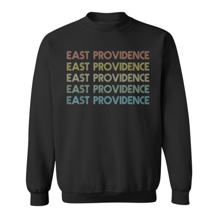 East Providence Rhode Island Pride Vintage State Ri  Sweatshirt