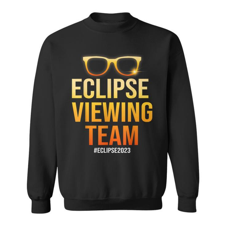 Eclipse Viewing Team Annular Solar Eclipse 2023 Astronomy Sweatshirt