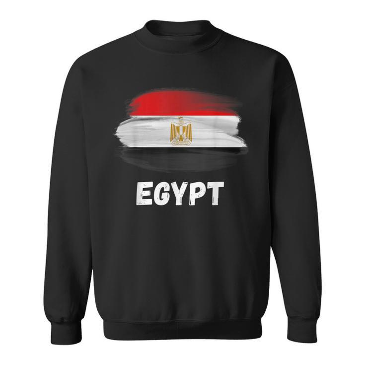 Egypt Flag Pride Retro Egyptian Flag Family Matching  Sweatshirt