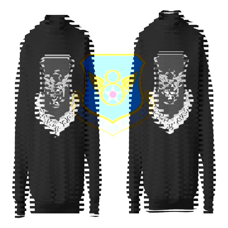 Eighth Air Force Barksdale Afb B-52 Military Sweatshirt