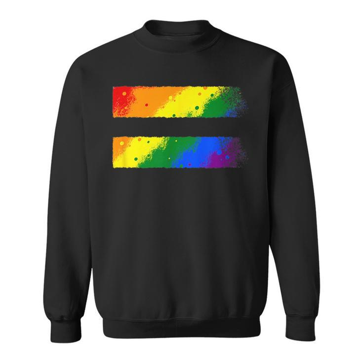 Equality Lgbt Pride Awareness For Gay & Lesbian Equal Sign  Sweatshirt