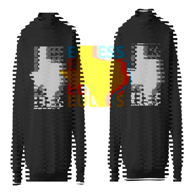 Euless Texas Retro Tx 70S Repeat Souvenir Sweatshirt