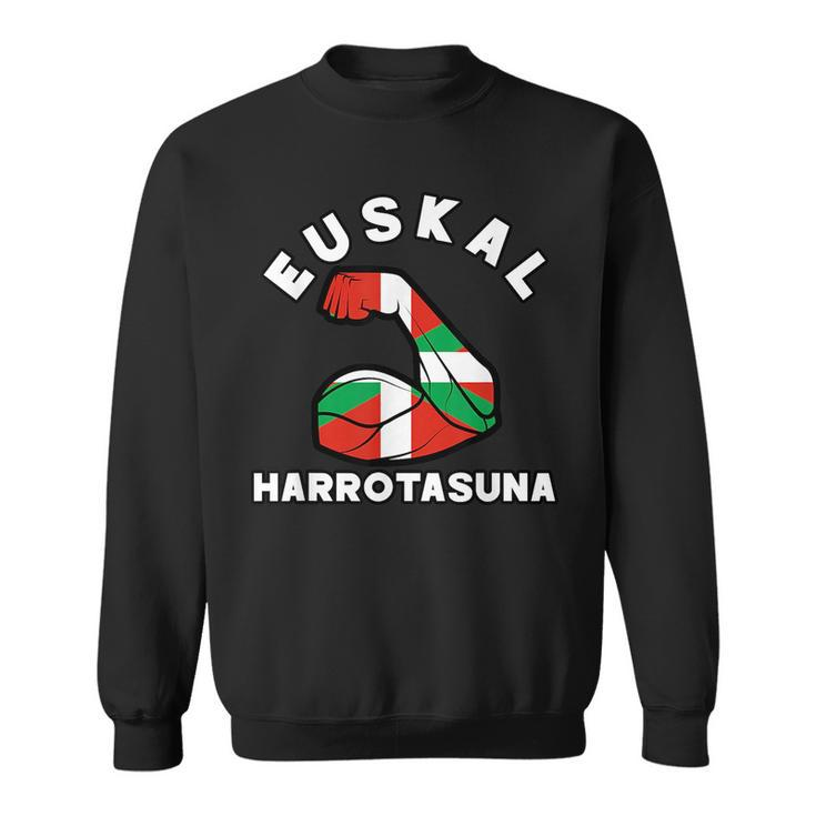 Euskal Harrotasuna Bandera Vasca Basque Country Flag Pride  Sweatshirt