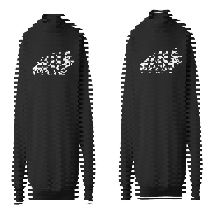 Evolution Motocross Mx Motorcycle Dirt Bike Rider Sweatshirt