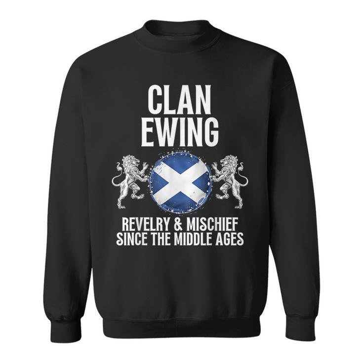 Ewing Clan Scottish Family Name Scotland Heraldry Sweatshirt
