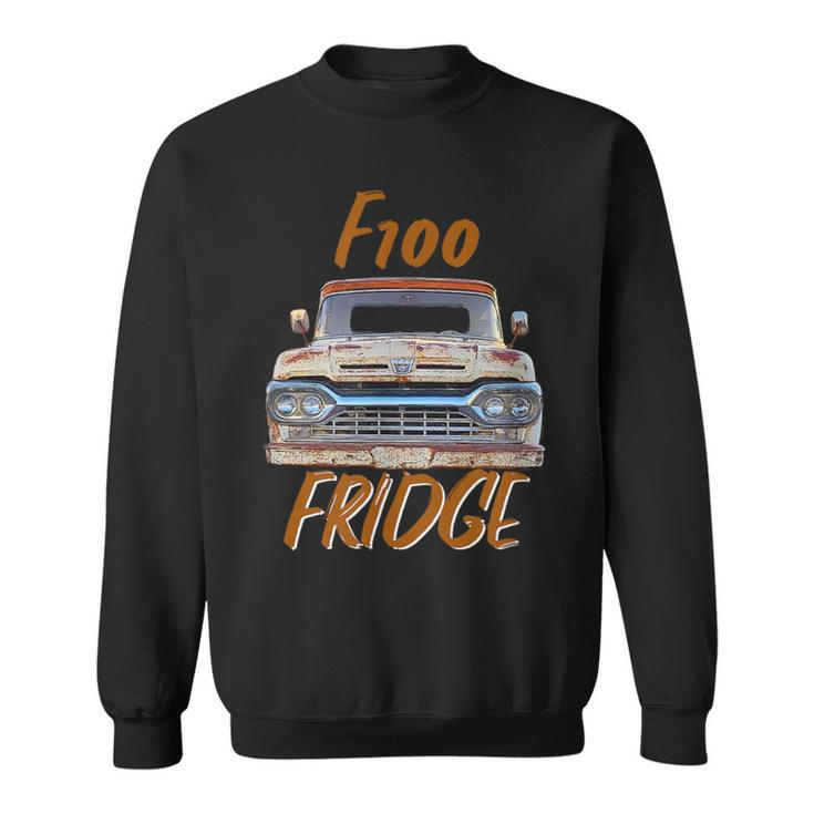 F100 Fridge Truck Graphic Sweatshirt