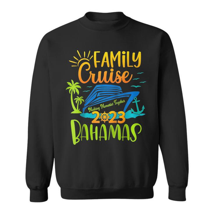 Family Cruise 2023 Bahamas Cruising Together Squad Matching  Sweatshirt