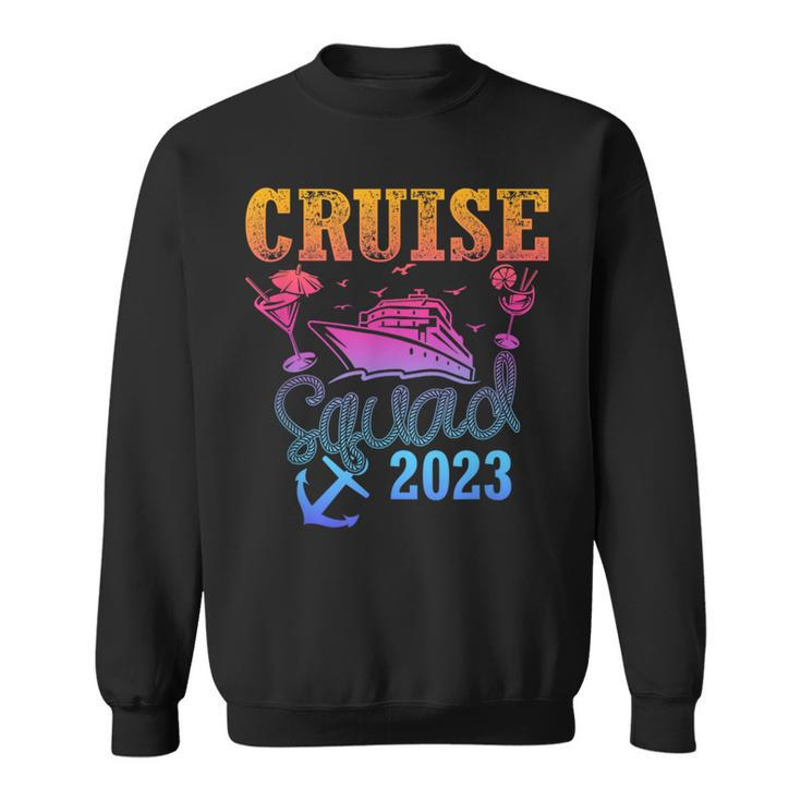 Family Matching Cruise Vacation Cruising Cruise Squad 2023  Sweatshirt