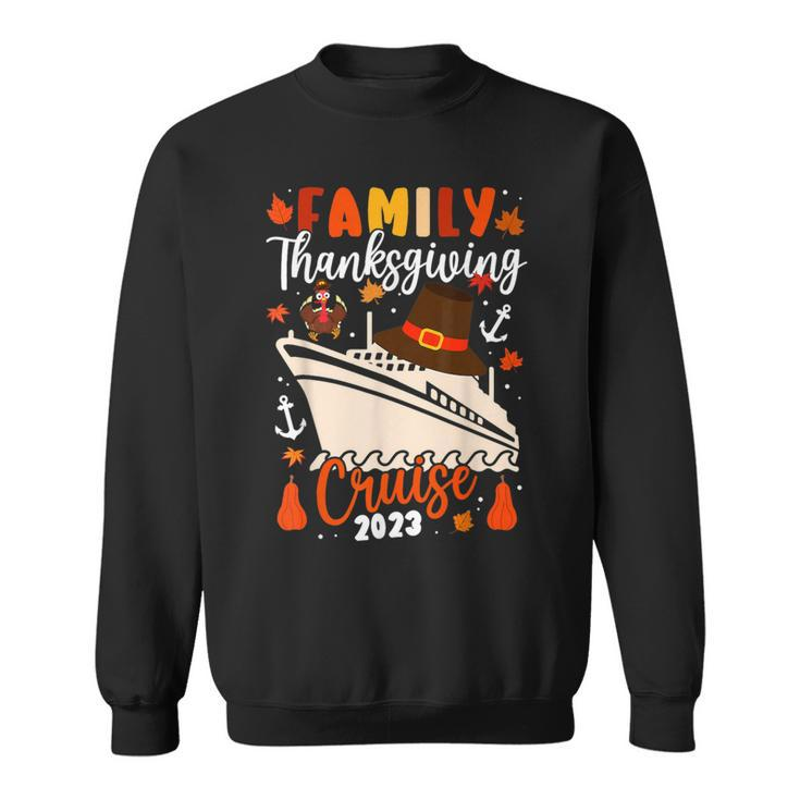 Family Thanksgiving Cruise 2023 Autumn Cruise Squad Matching Sweatshirt