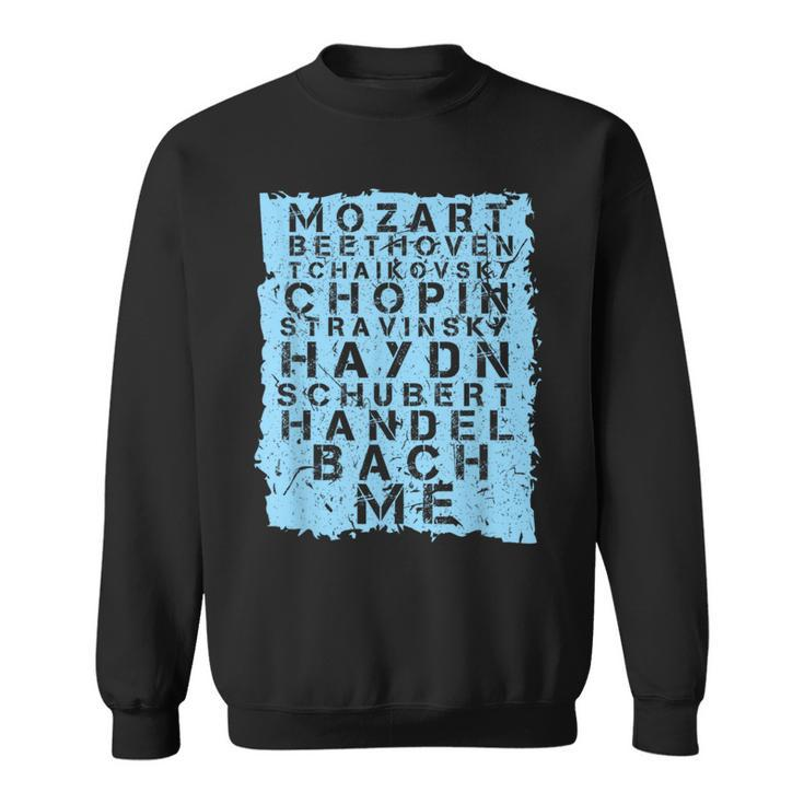 Famous Classical Music Composer Musician Mozart Sweatshirt