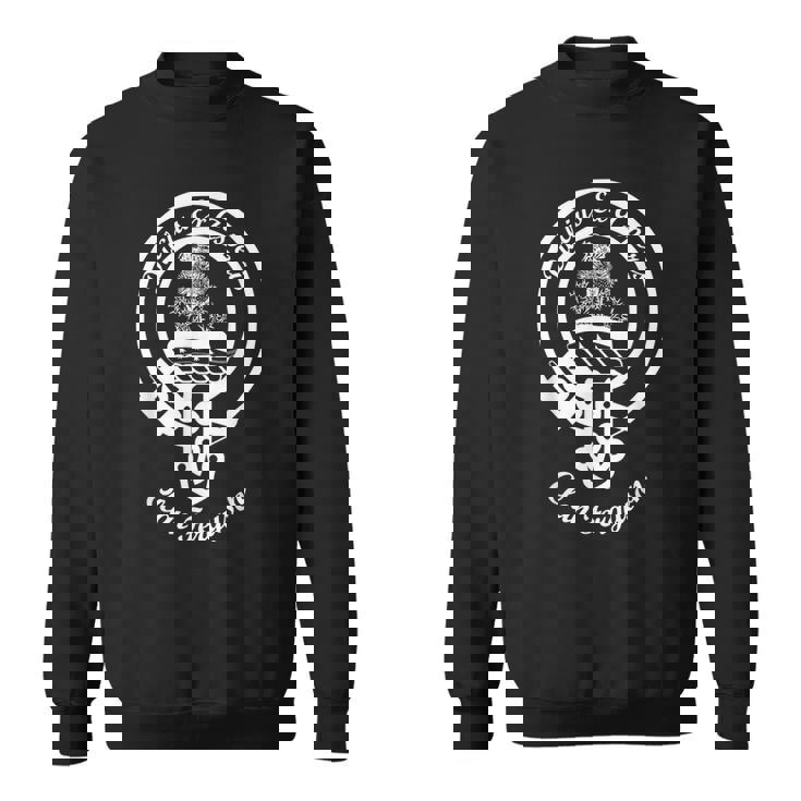 Ferguson Surname Last Name Scottish Clan Tartan Badge Crest Funny Last Name Designs Funny Gifts Sweatshirt