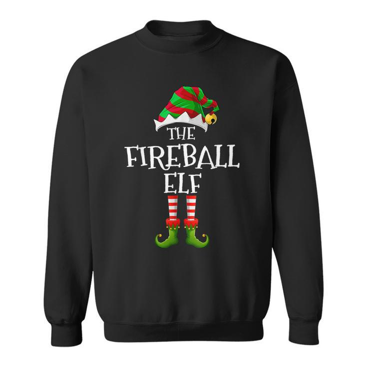 Fireball Elf Matching Family Group Christmas Party Sweatshirt