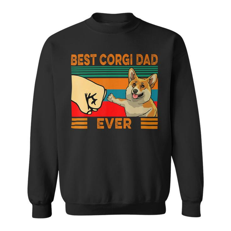 Fist Bump Best Corgi Dad Ever  Sweatshirt