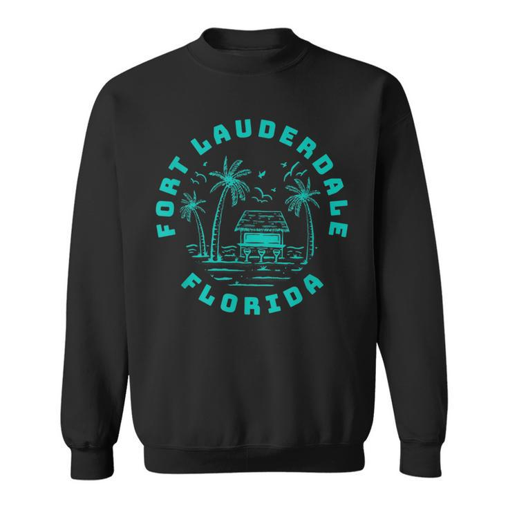Fort Lauderdale Fl Florida City Lover Home Gift Graphic Sweatshirt