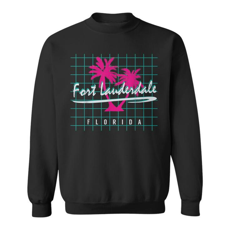 Fort Lauderdale Florida T  Souvenirs Vintage Pattern Sweatshirt