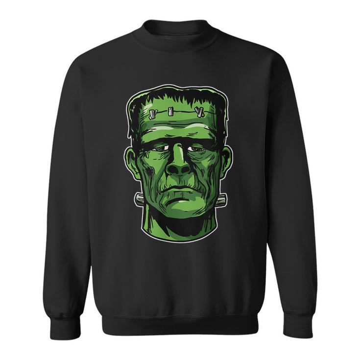 Frankenstein Monster Cartoon Horror Movie Monster Halloween Halloween Sweatshirt