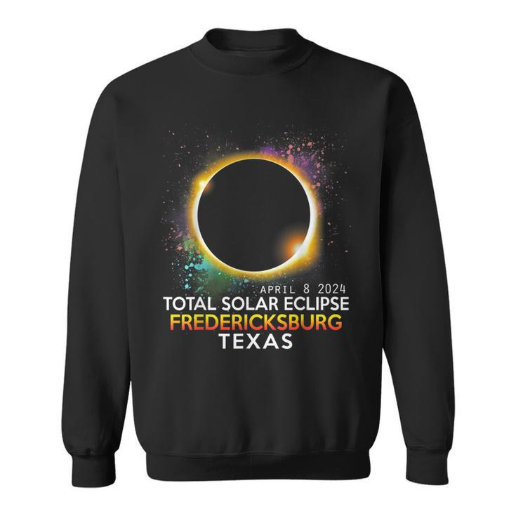 Fredericksburg Texas Totality Total Solar Eclipse 2024 Sweatshirt