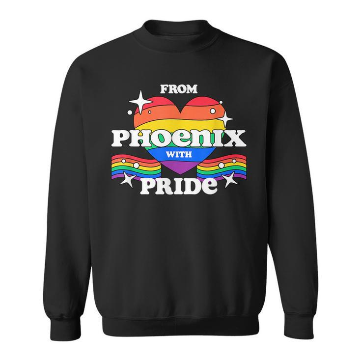 From Phoenix With Pride Lgbtq Gay Lgbt Homosexual Sweatshirt