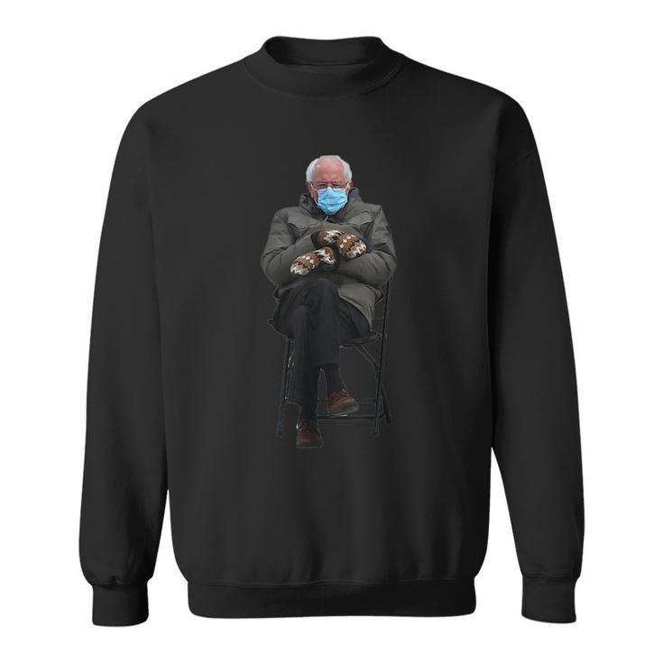 Funny Bernie Sanders Sitting In Chair Is Hilarious Sweatshirt