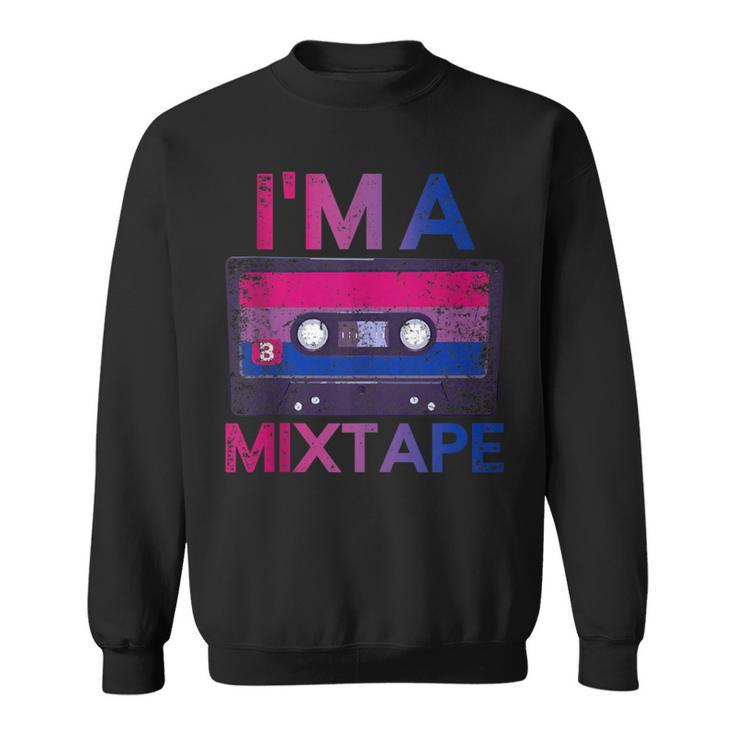Bisexuality Pride Retro Cassette Bi Bisexual Sweatshirt