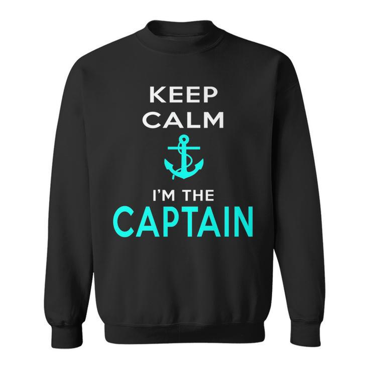Funny Boat Captain Sailing Humor Quote Nautical Anchor   Sweatshirt