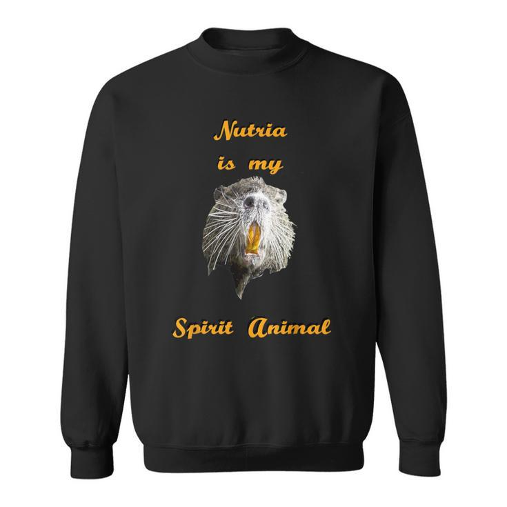 Cajun Louisiana Nutria Rat Spirit Animal Sweatshirt
