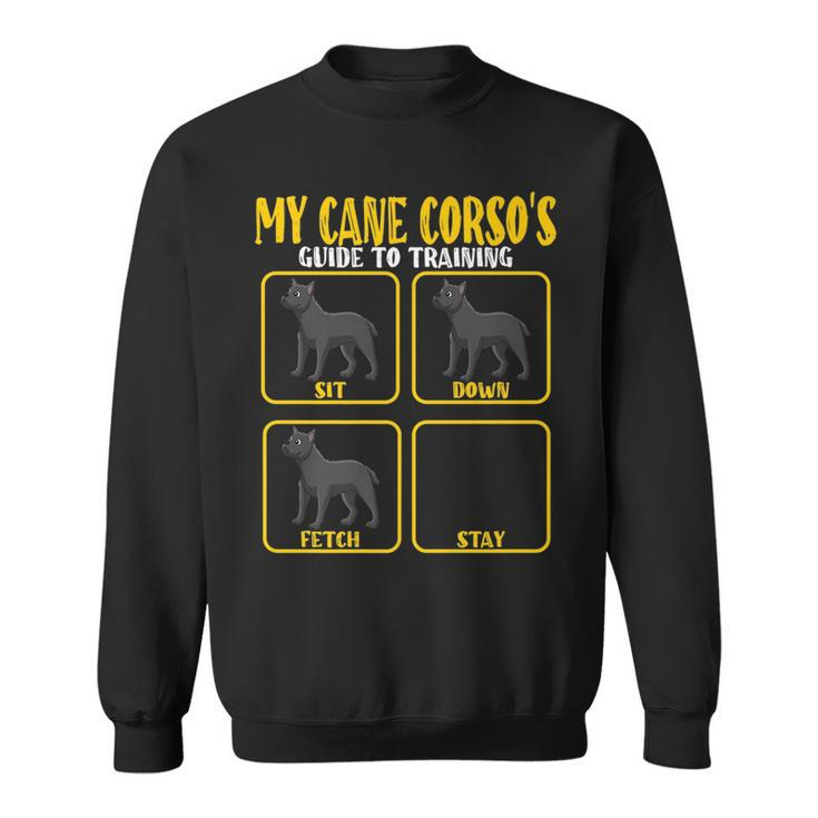 Funny Cane Corso Italian Mastiff Guide Training Cane Corso   Sweatshirt