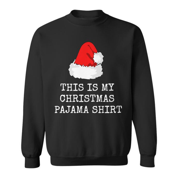 Christmas Pajama Nigh Or Holiday Sleepwear Sweatshirt
