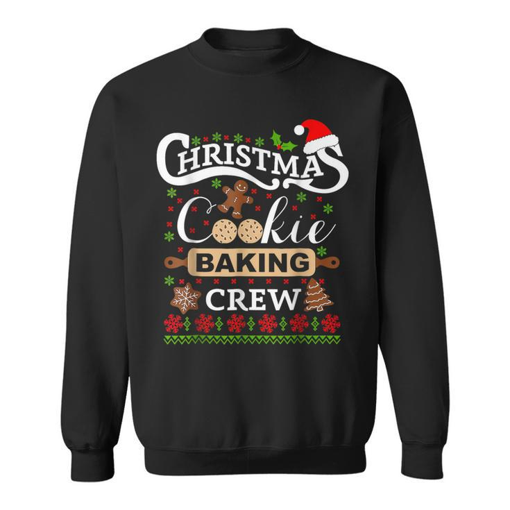 Cookie Exchange Team Xmas Christmas Baking Crew Sweatshirt